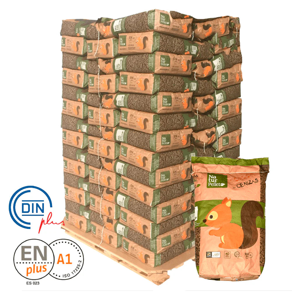 Naturpellet ENplus 70 sacos